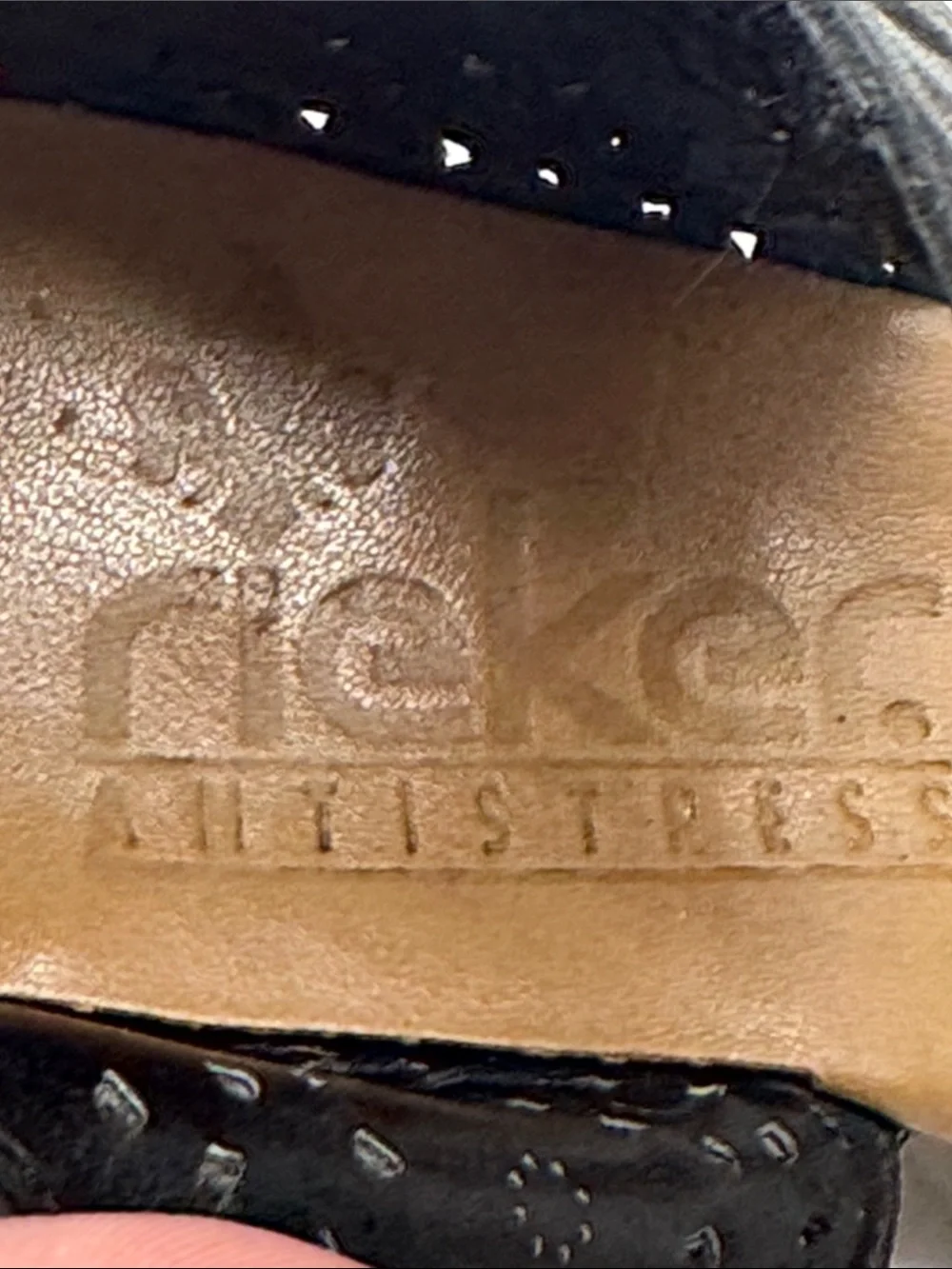 Rieker comfortable black